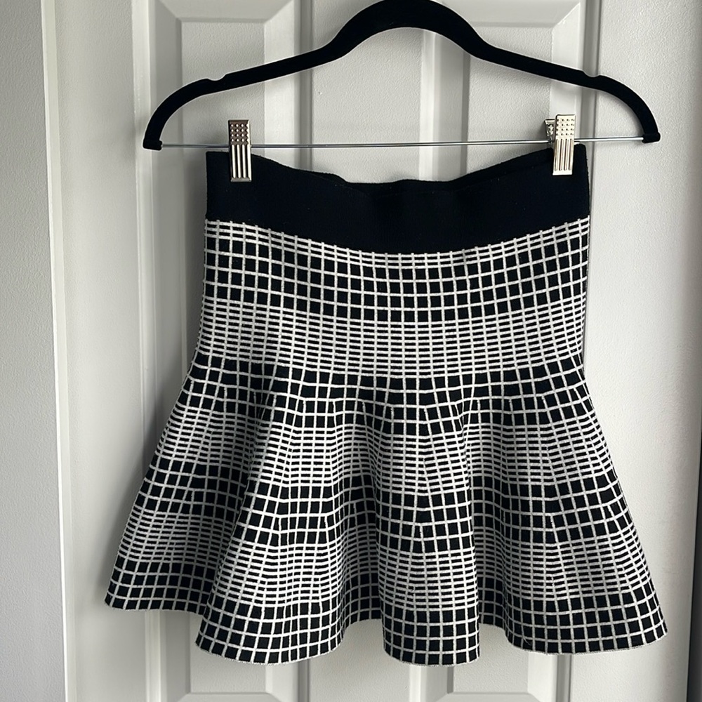High wasited mini skirt